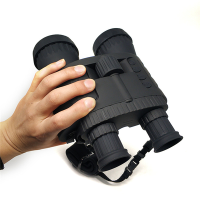 jumelles infrarouges 4x50 de vision nocturne de Digital HD du bloc d'éclairage 850nm pour le tir