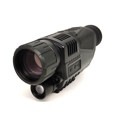 Monoculaire en verre optique de la vision 5x40 nocturne avec du CE de RoHS de télémètre