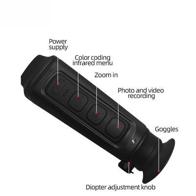 Monoculaires infrarouges de la formation d'images thermiques IP66 384×288 pour l'observation d'oiseau CS-1Pro