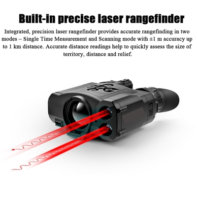 Télémètre imperméable de laser de jumelles de l'accolade 2 LRF de jumelles de la formation d'images thermiques IPX7